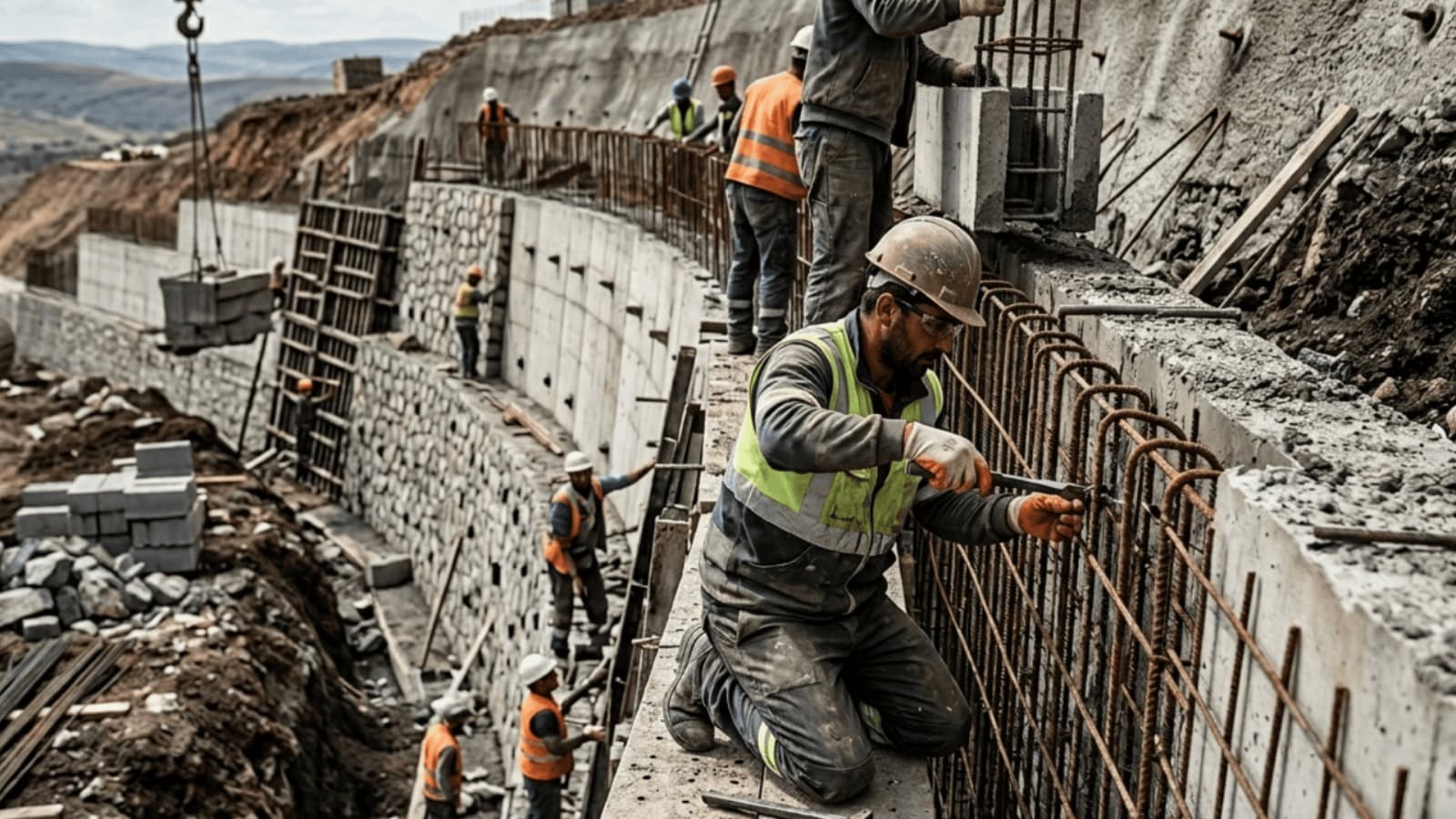 Büyükçekmece İstinat Duvarı